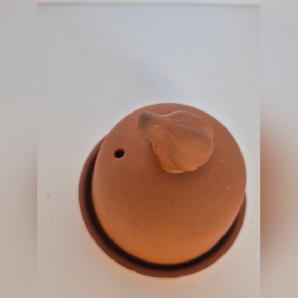 Vintage William Sonoma Terra Cotta Ceramic Garlic Baker - Picture 2 of 6